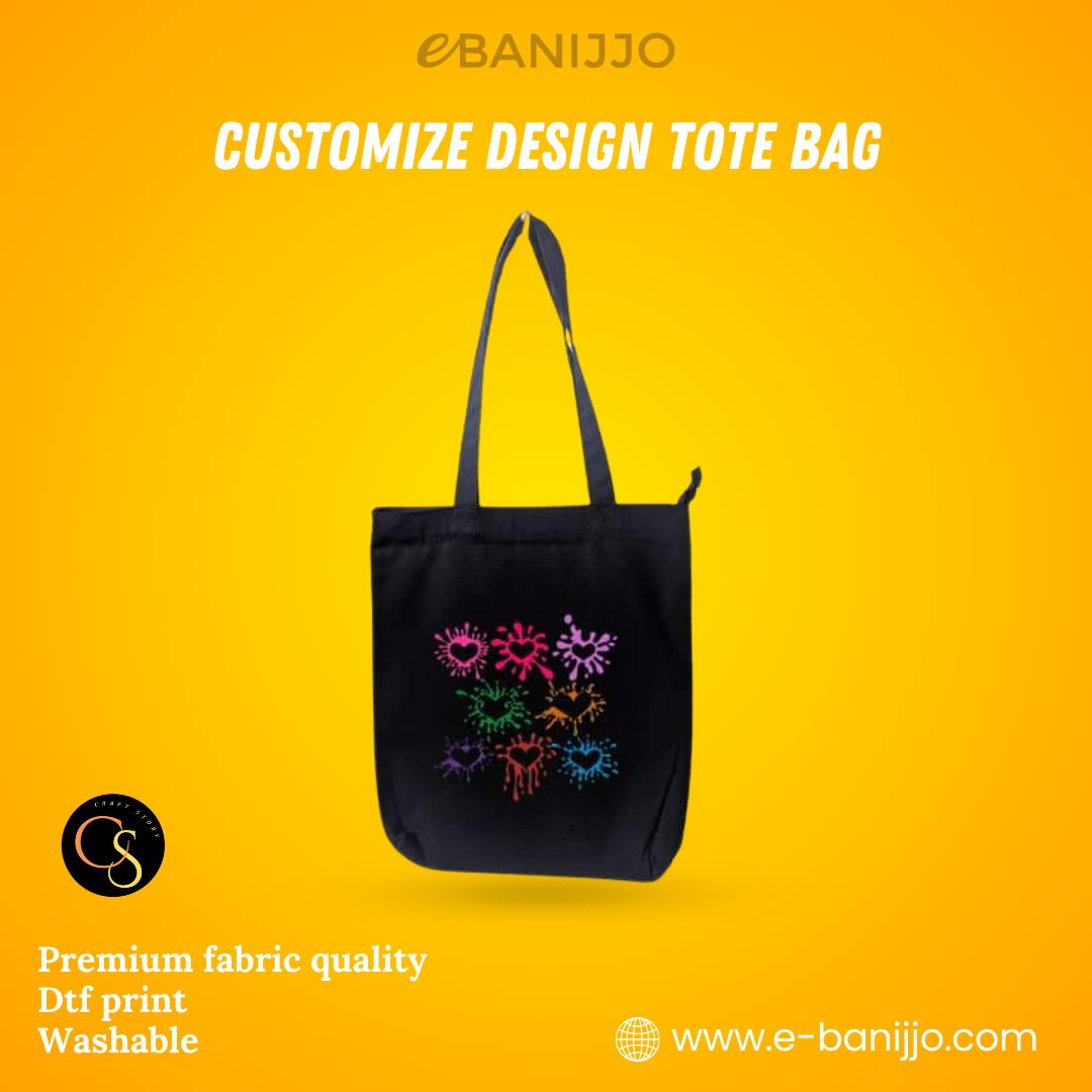 Customise Design Tote Bag