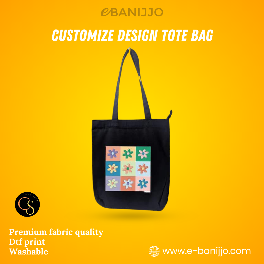 Customise Design Tote Bag