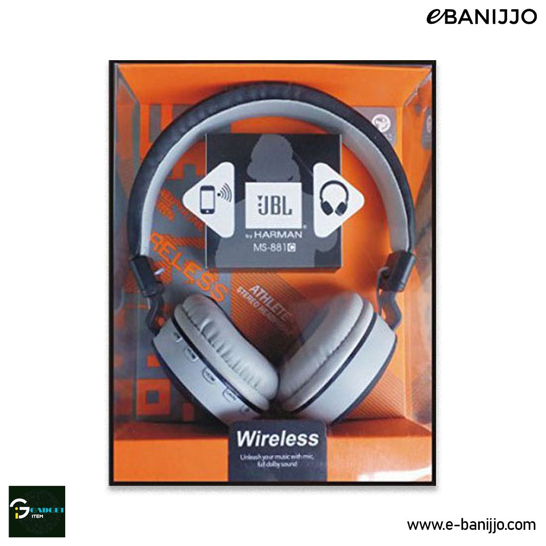 JBL MS-881A Bluetooth Headset - Black