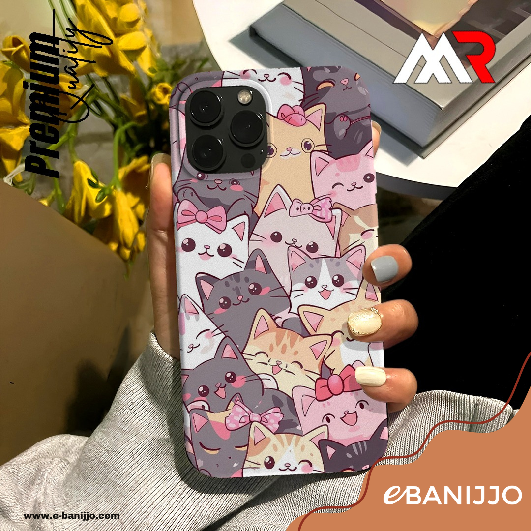 Soft transparent silicone phone case