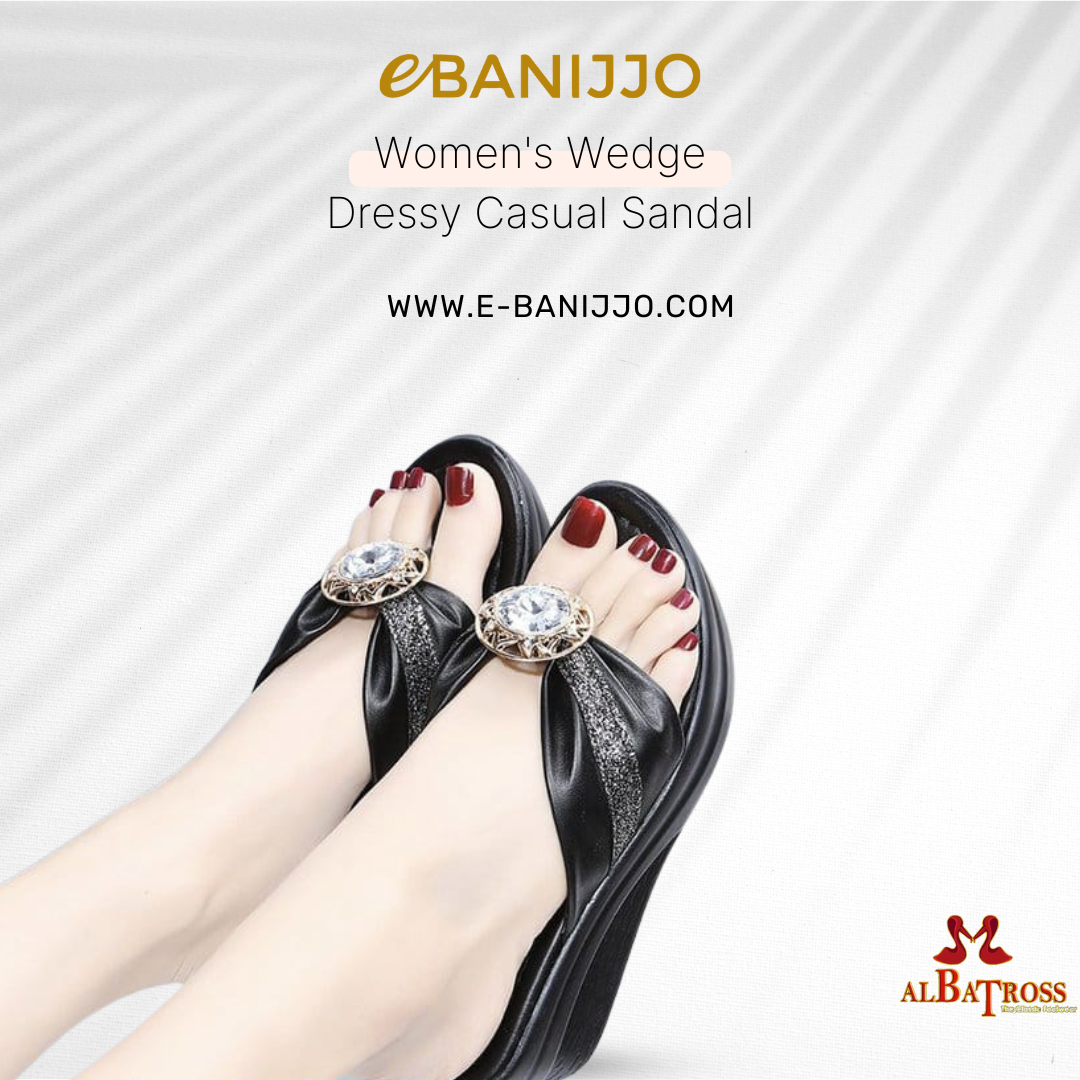 Women's Wedge Dressy Casual Sandal