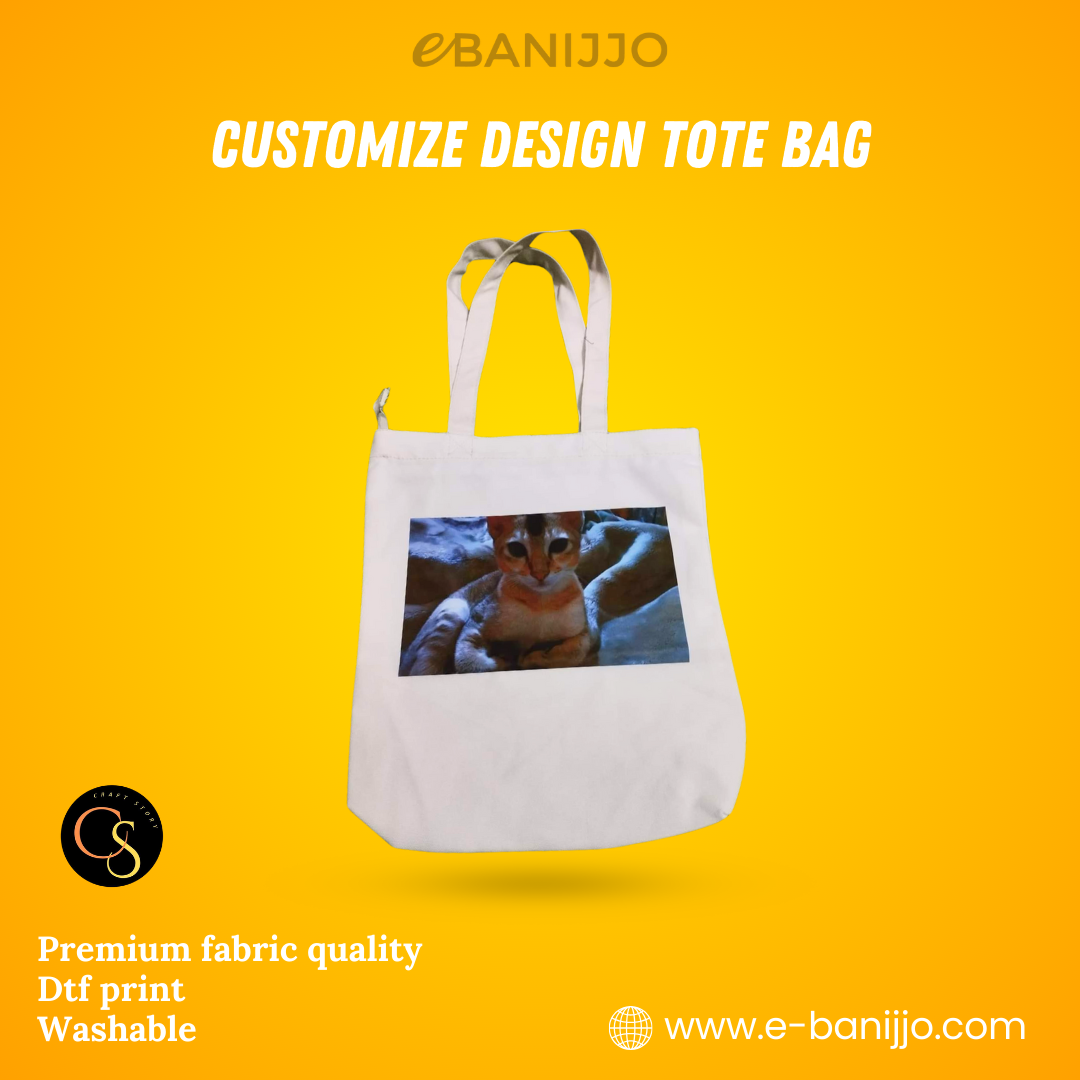 Customise Design Tote Bag