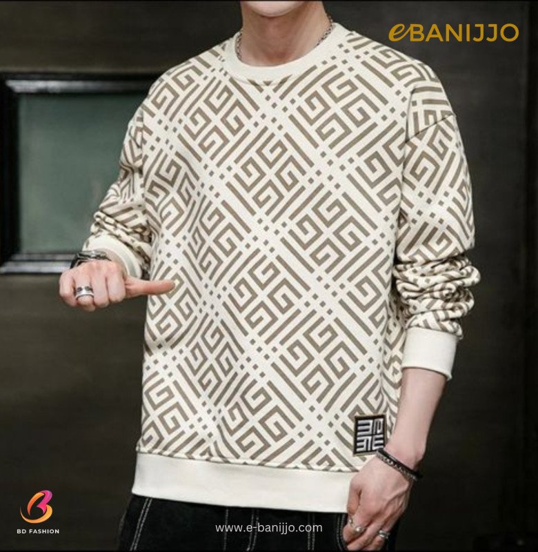 Cotton Long Sleeve Sweet Shirt