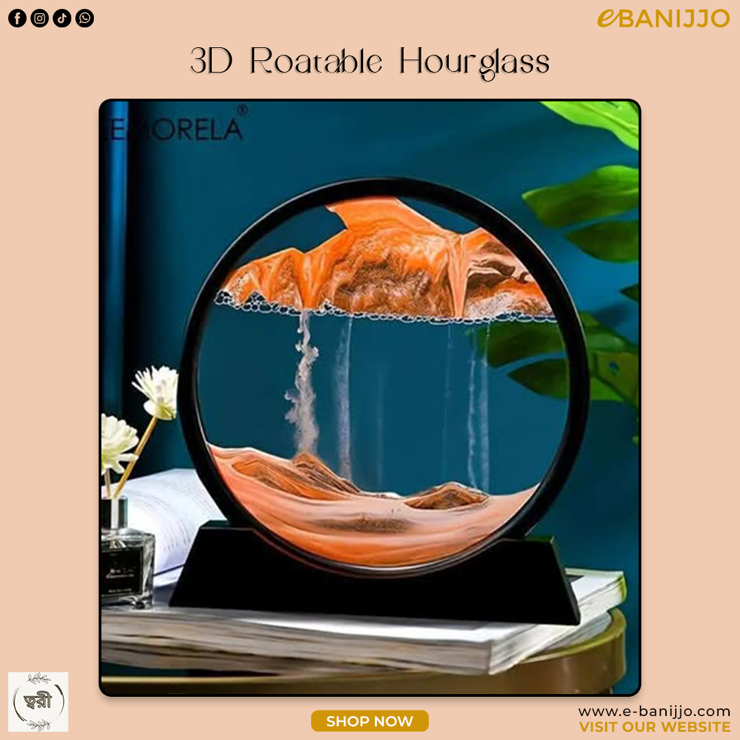 3D roatable hourglass