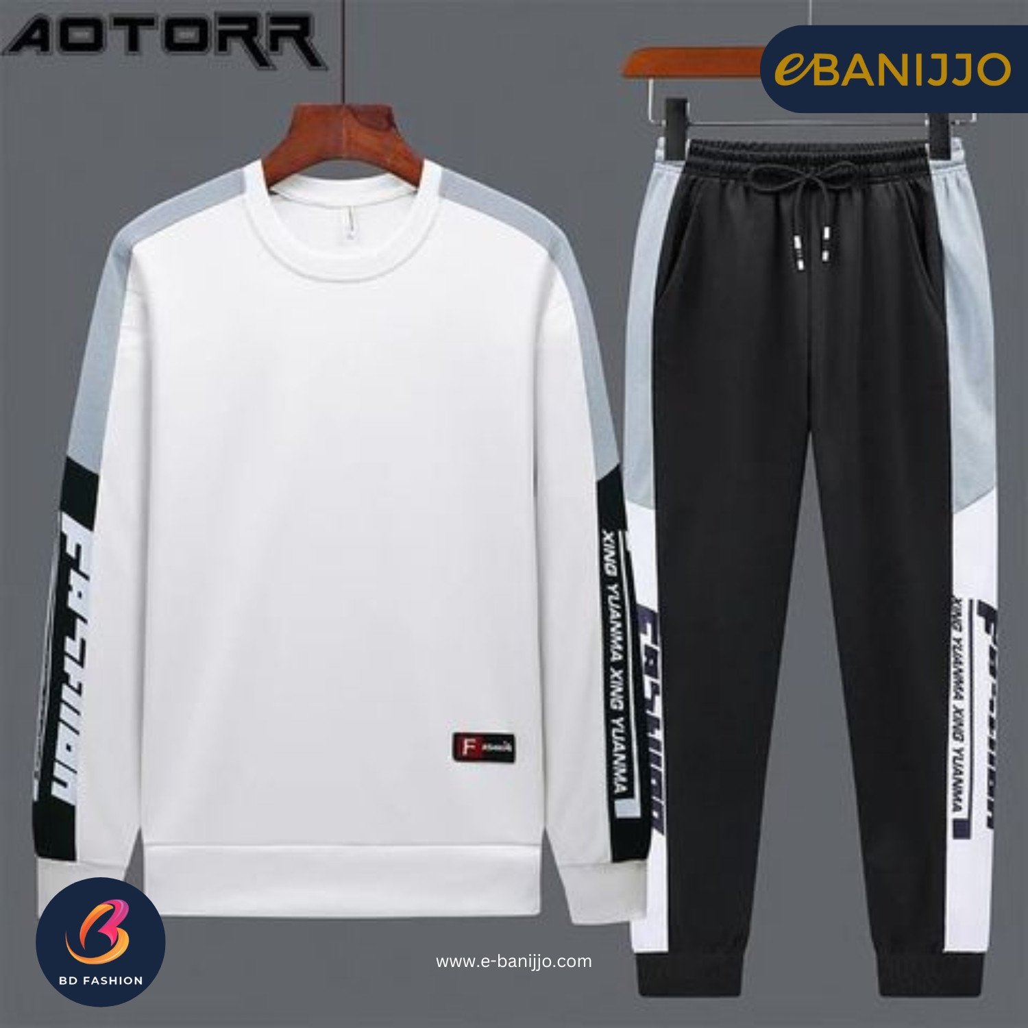 T-shirt and trouser combo set