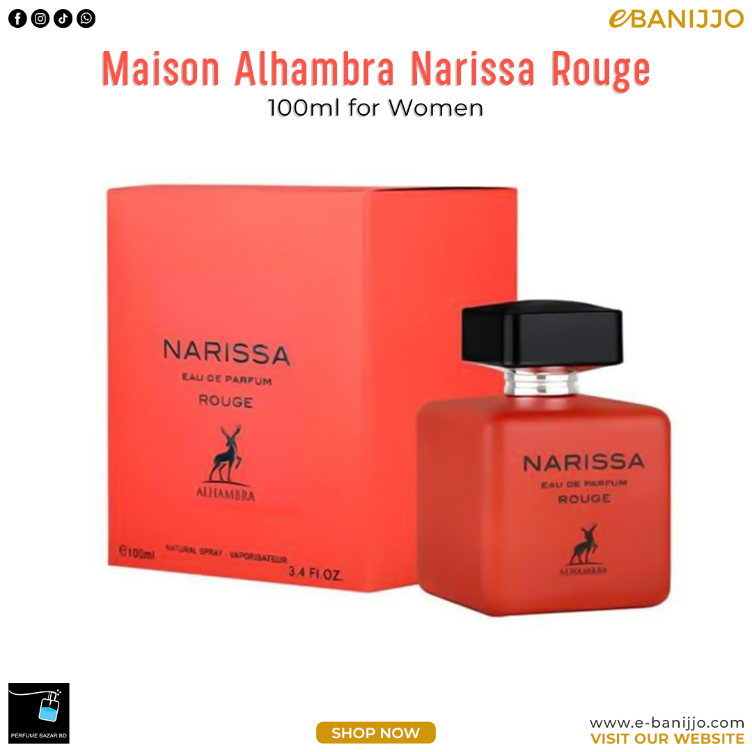 Maison Alhambra Narissa Rouge EDP 100ML For Women