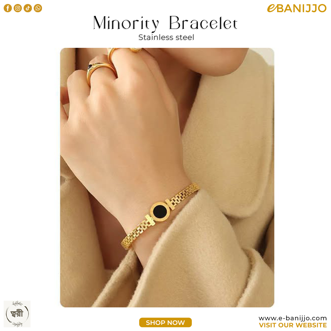 Minority design stainless steel Bracelet