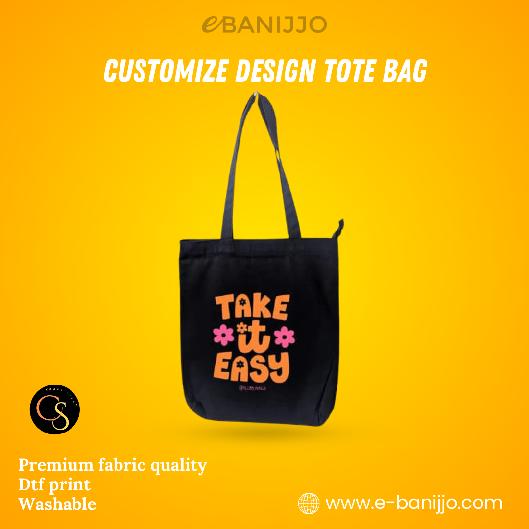 Customise Design Tote Bag