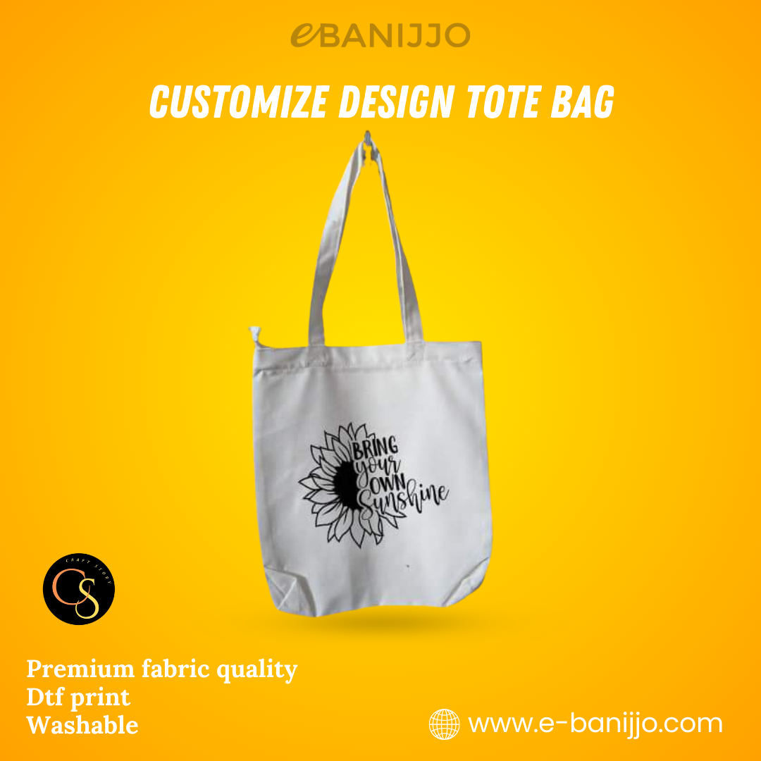 Customise Design Tote Bag