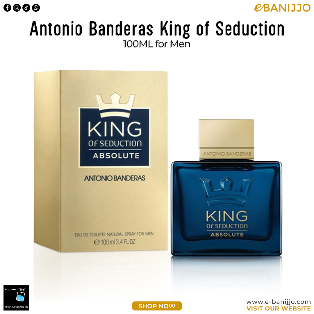 Antonio Banderas King of Seduction Absolute EDT 100ML for Men