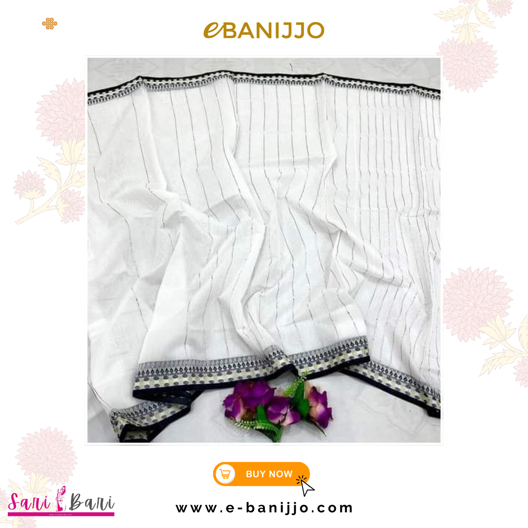 Half Silk Cumki Per Saree