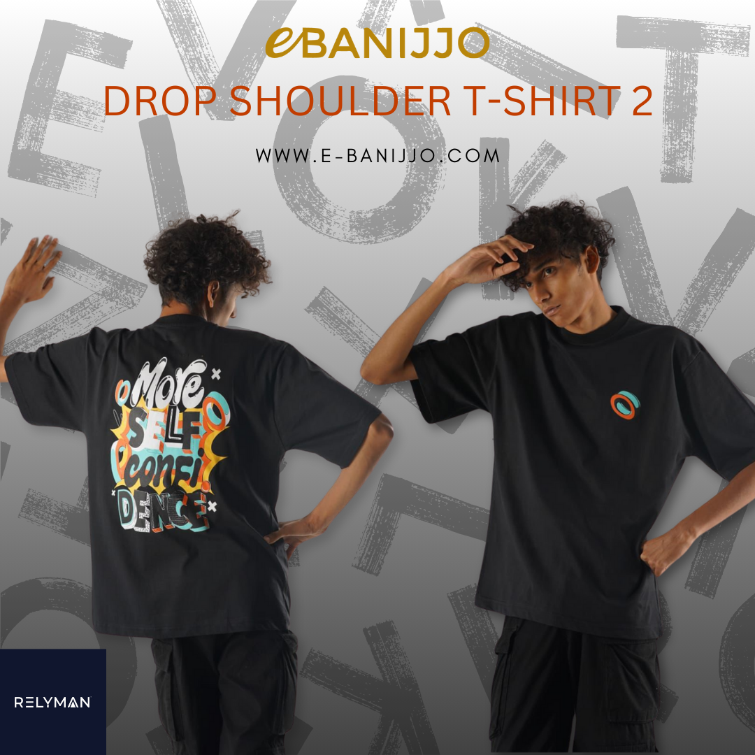Drop shoulder t-shirt