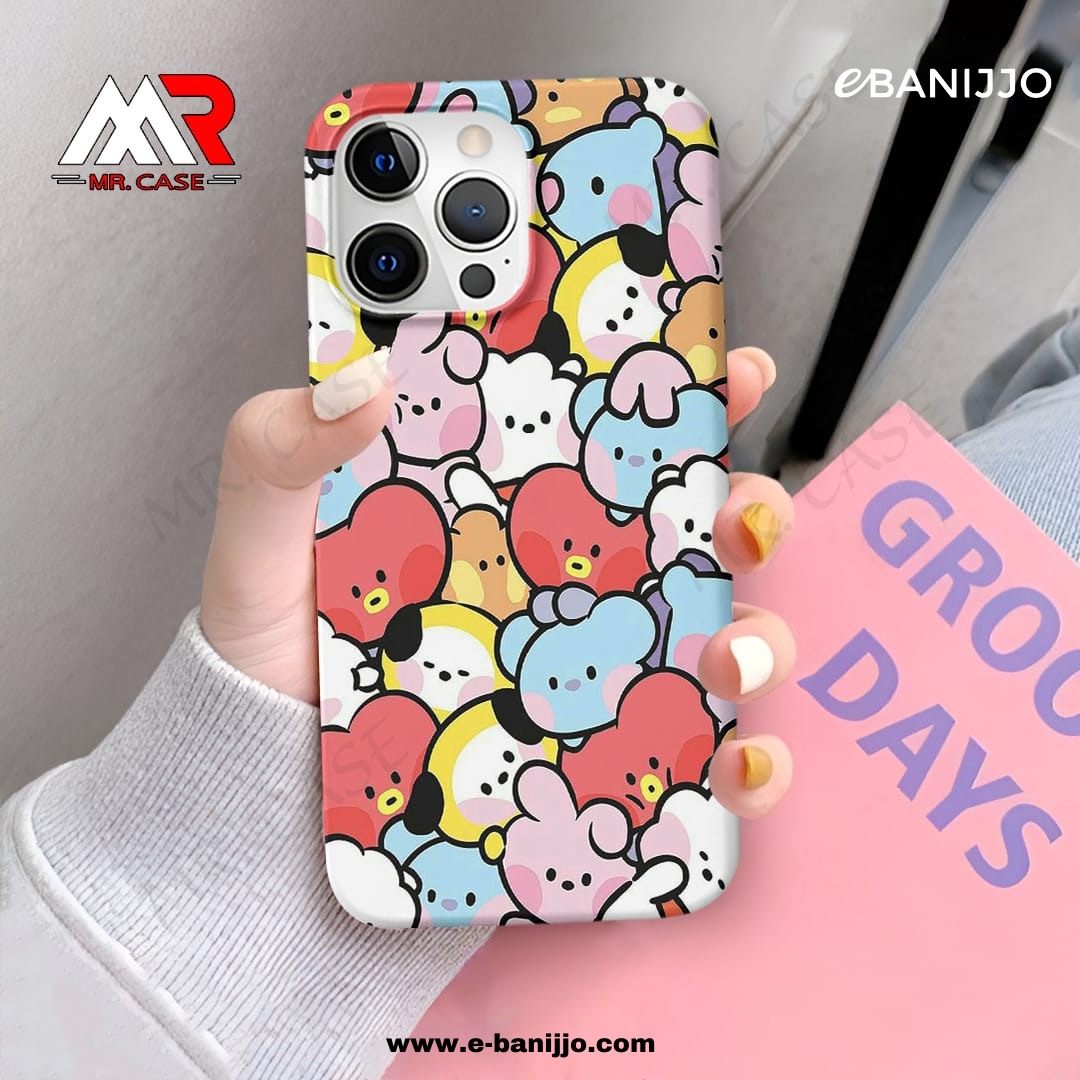 Soft transparent silicone phone case