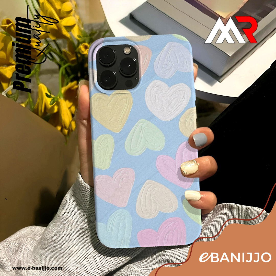 Soft transparent silicone phone case