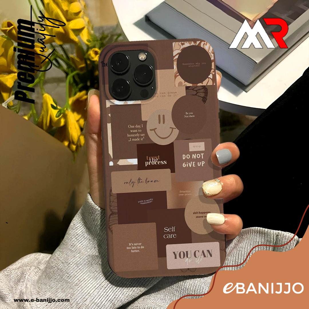 Soft transparent silicone phone case