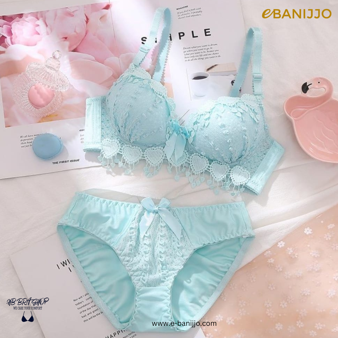 New china pushup bra and panty