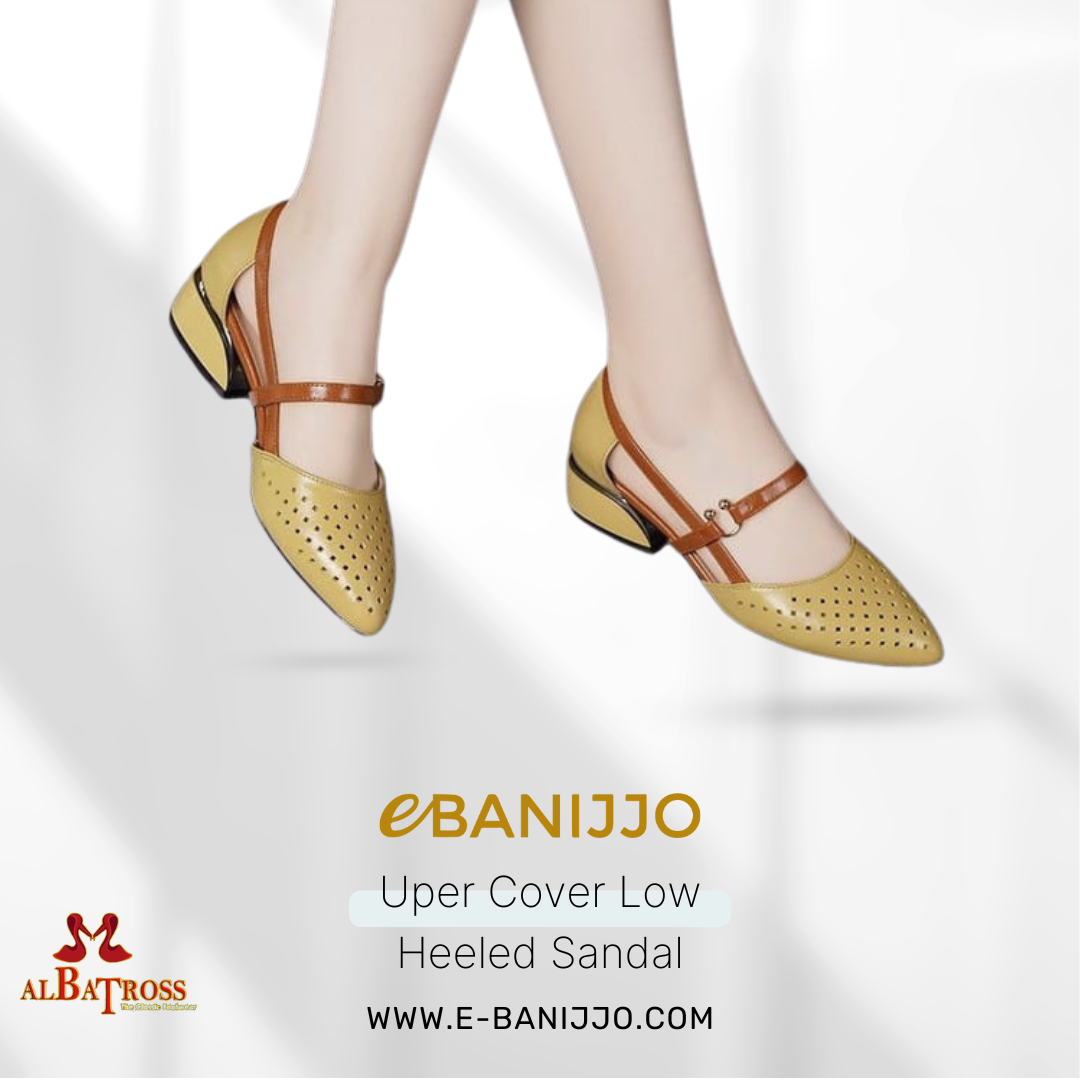 Uper Cover Low Heeled Sandal