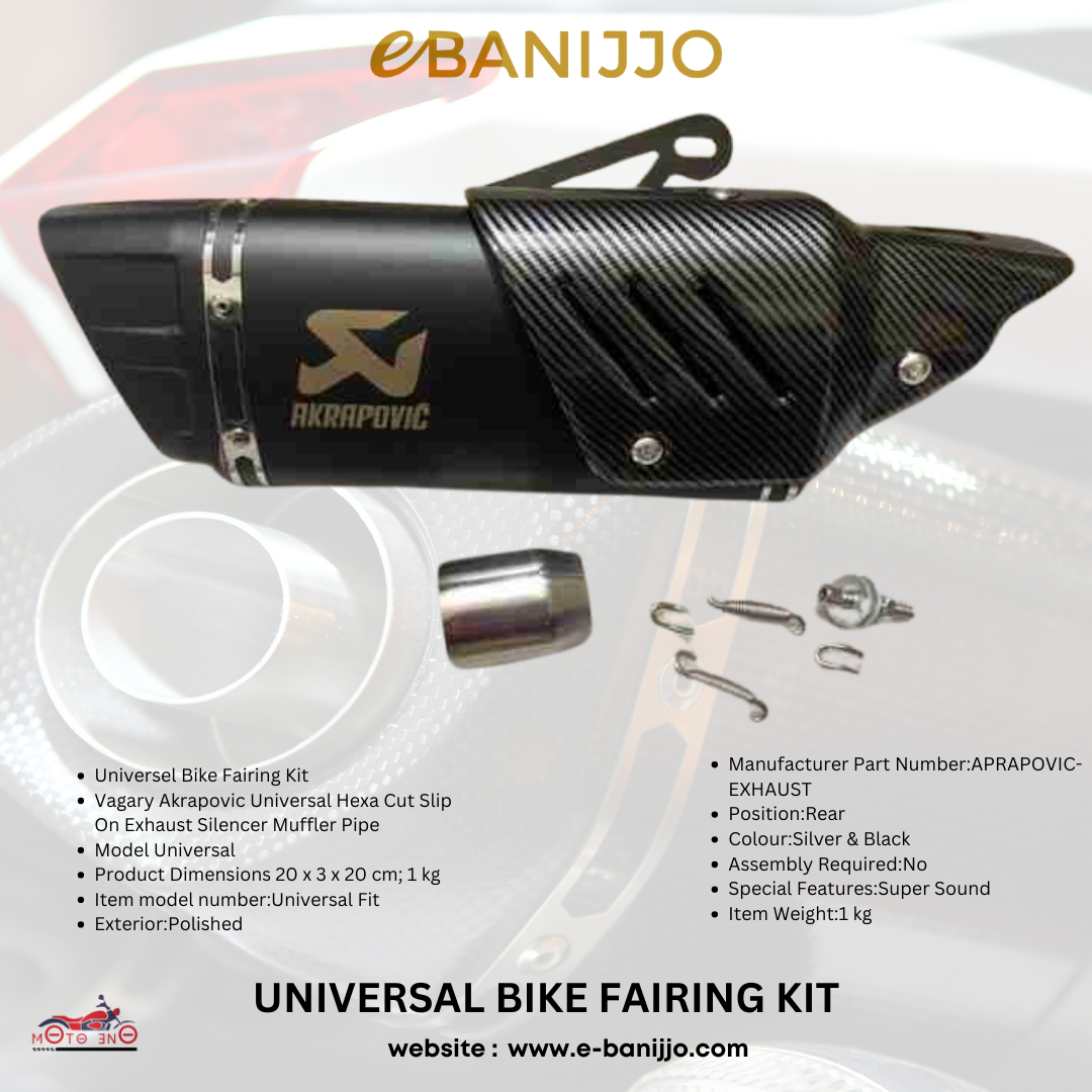 Universel Bike Fairing Kit