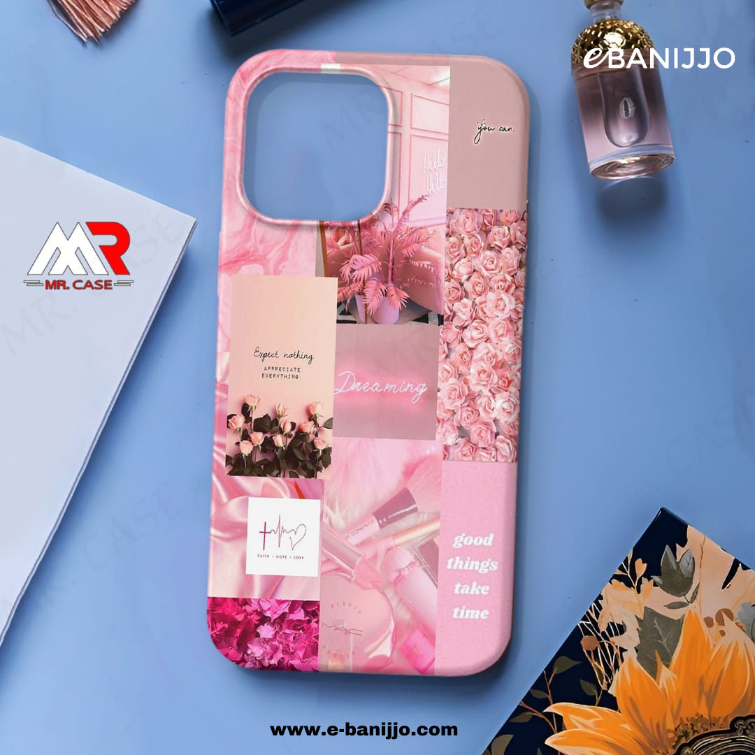 Soft transparent silicone phone case