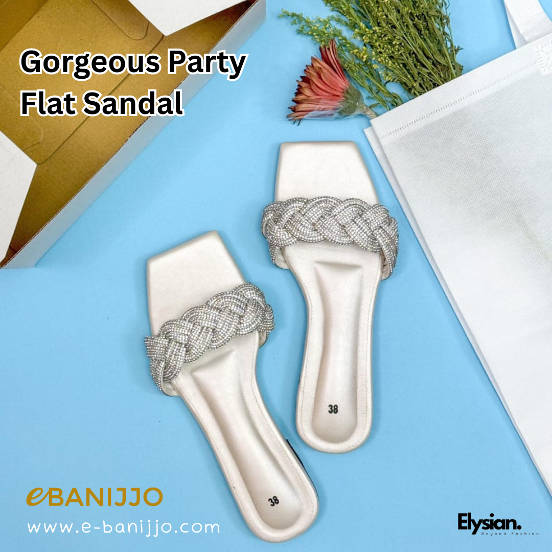 Gorgeous Party Flat Sandal