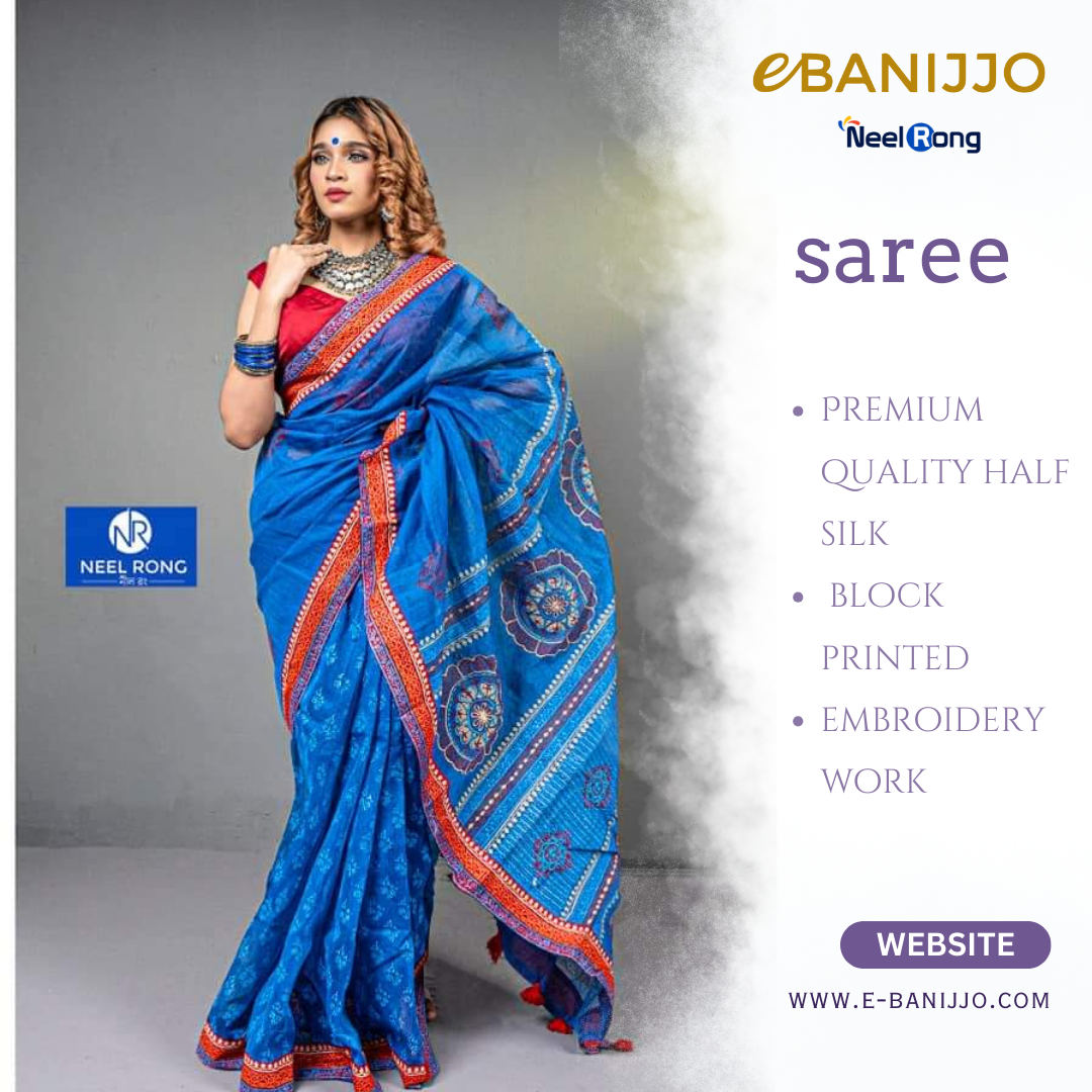 Premium half silk saree