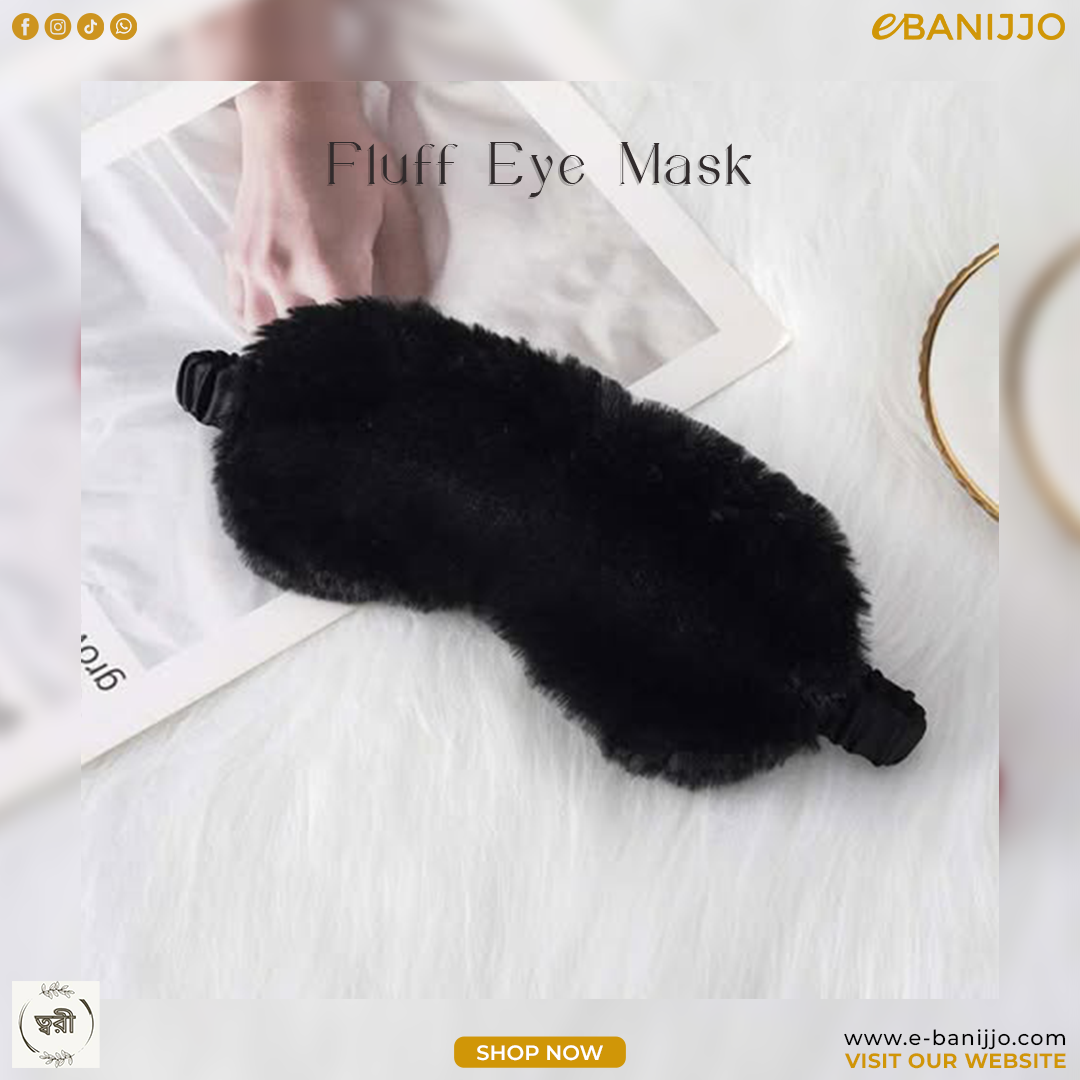 Fluff eye mask