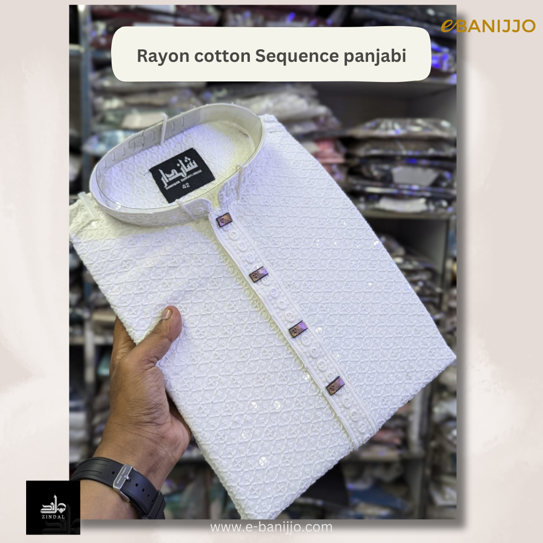 Rayon cotton Sequence Collection