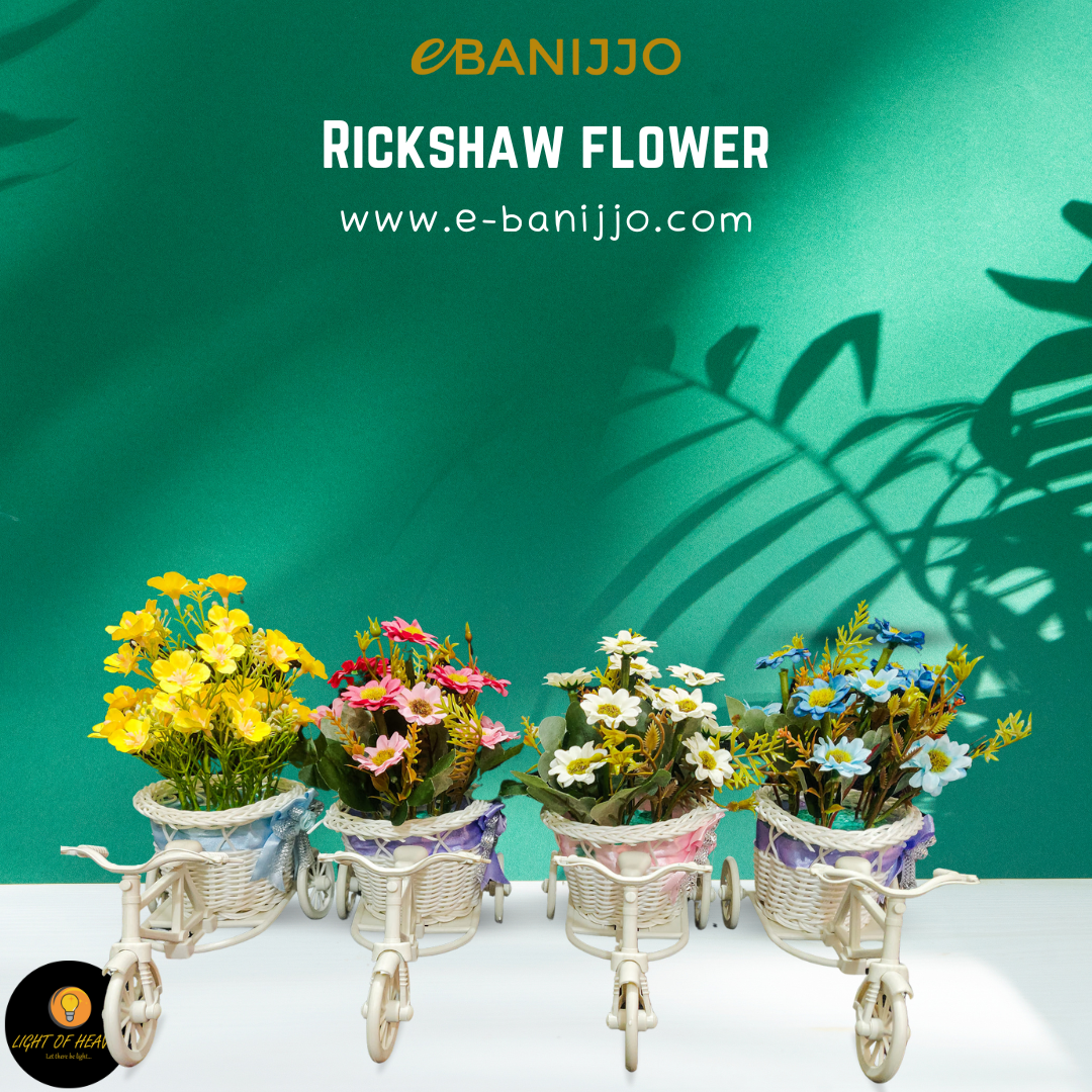 Rickshaw flower