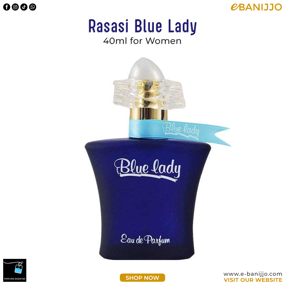 Rasasi Blue Lady EDP 40ML for Women