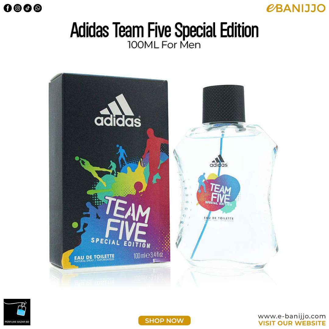 Adidas Team Five Special Edition EDT 100ML For Men