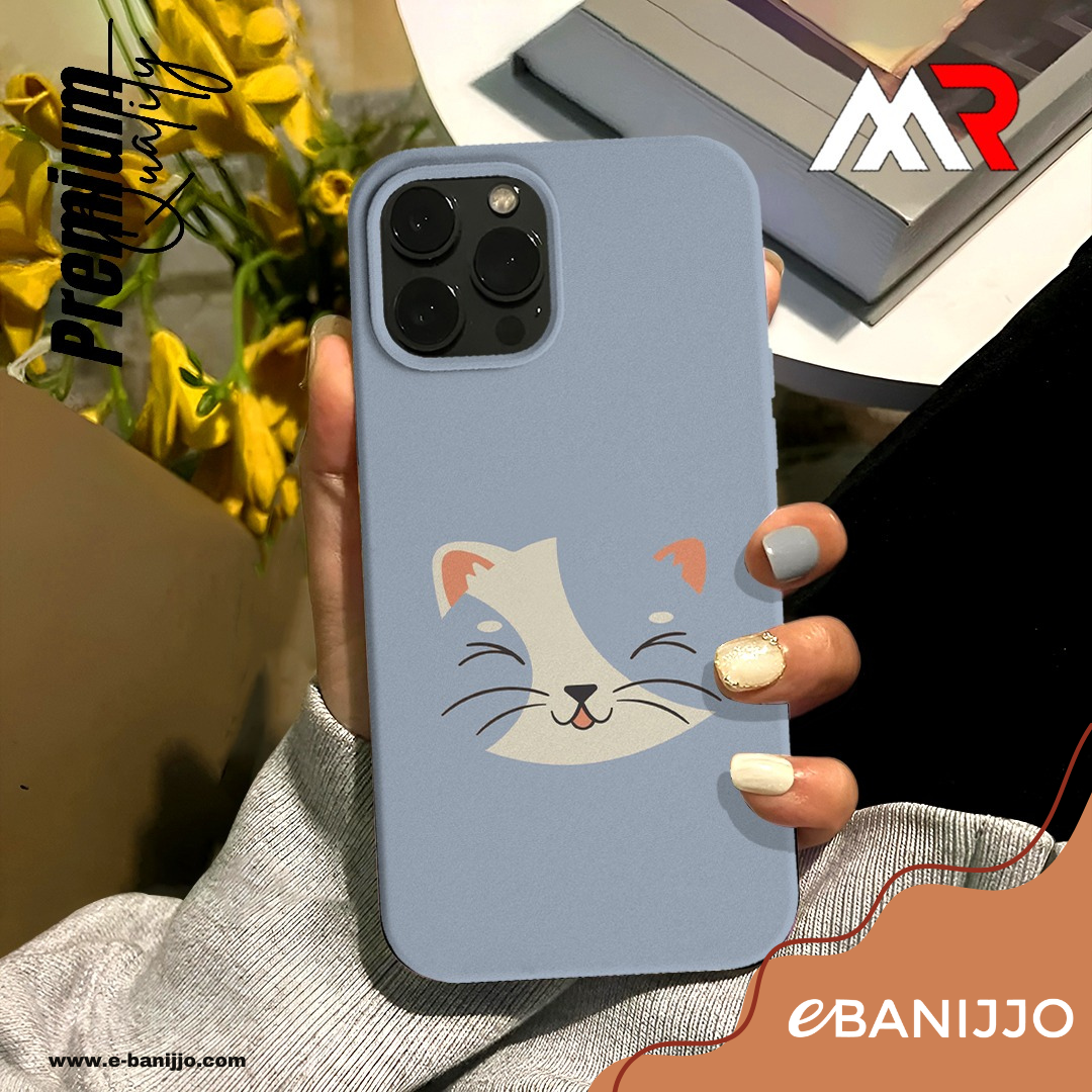 Soft transparent silicone phone case