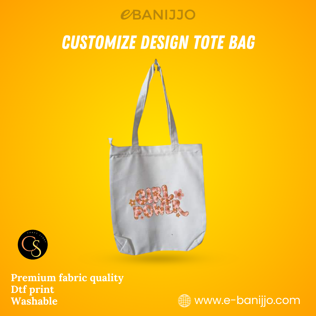 Customise Design Tote Bag
