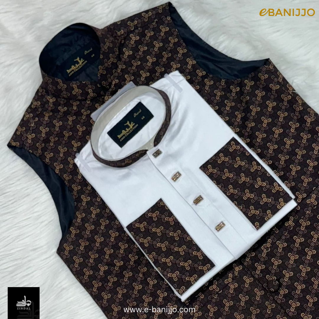 Digital Print Koti~Panjabi Set Collection