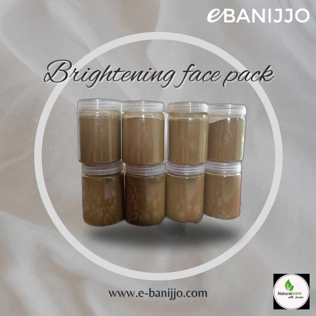 Brightening face pack