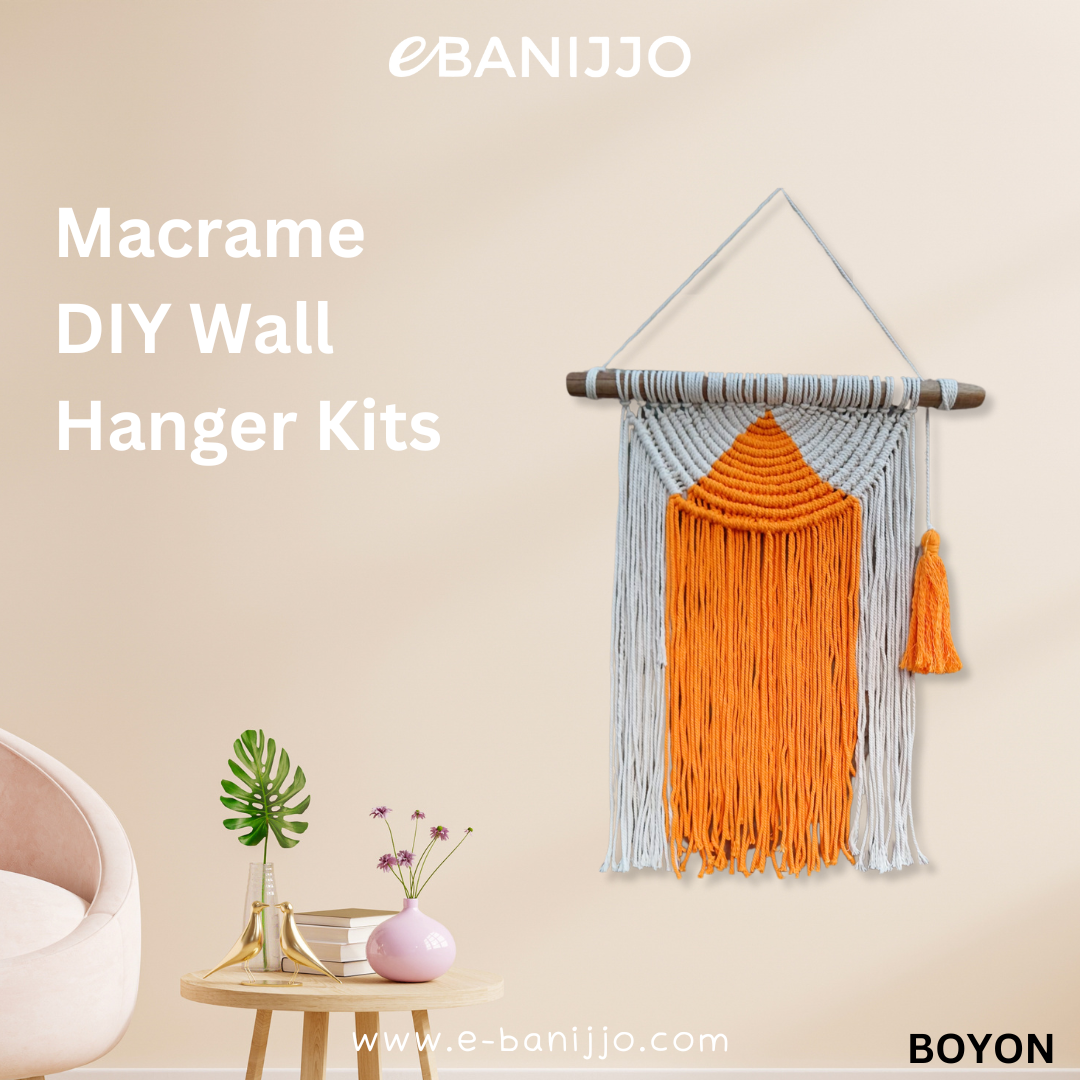 Macrame DIY Wall Hanger Kits