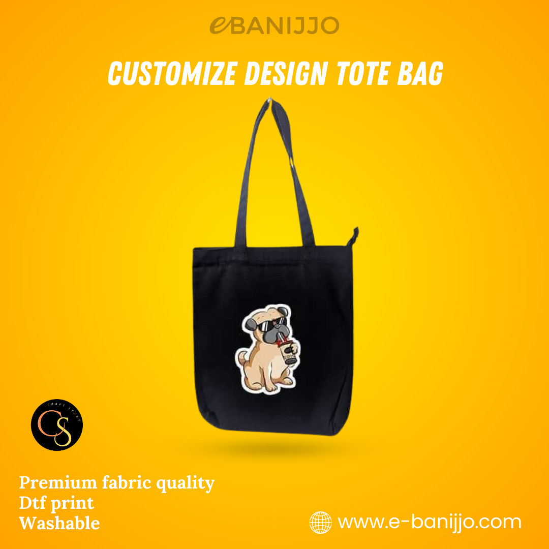 Customise Design Tote Bag