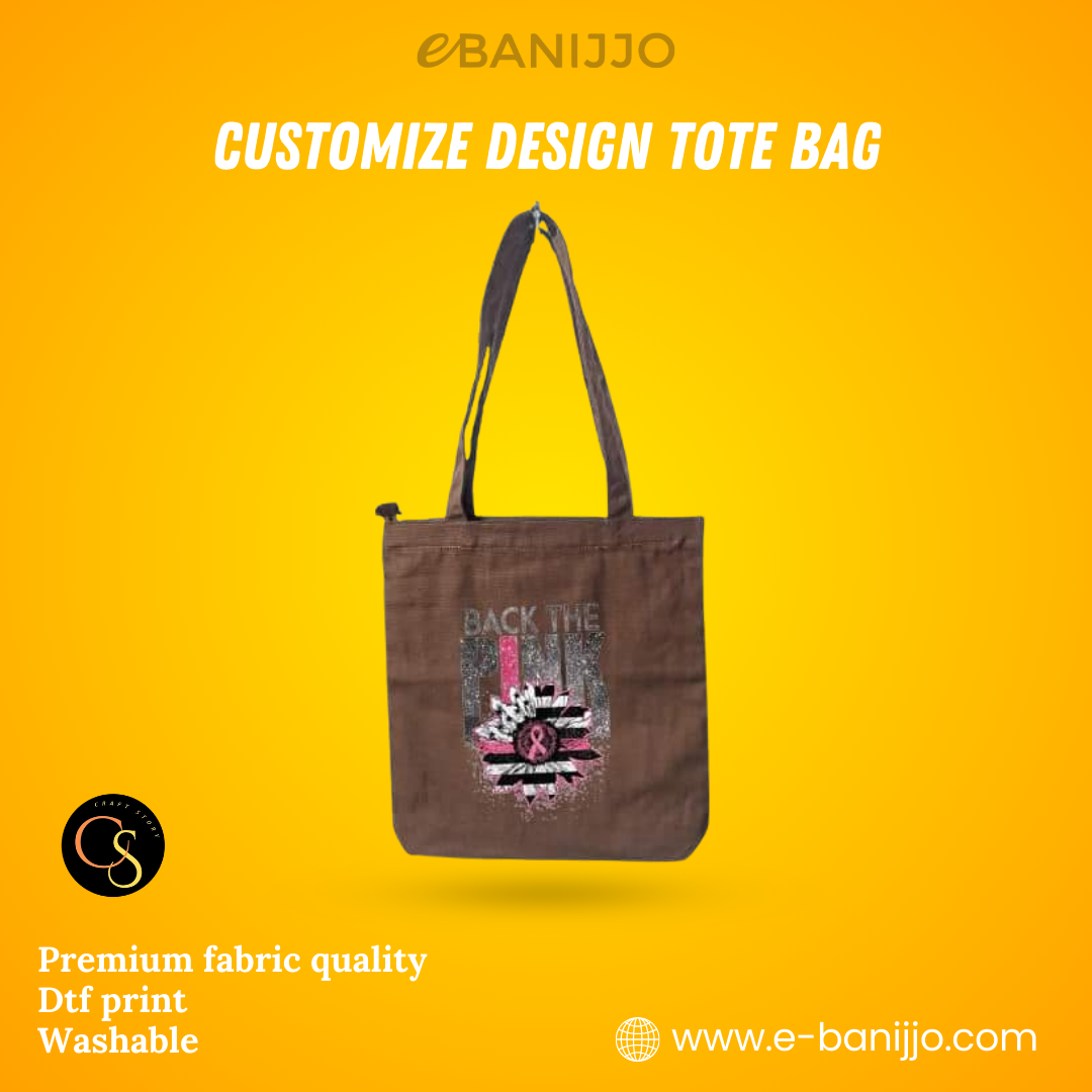 Customise Design Tote Bag