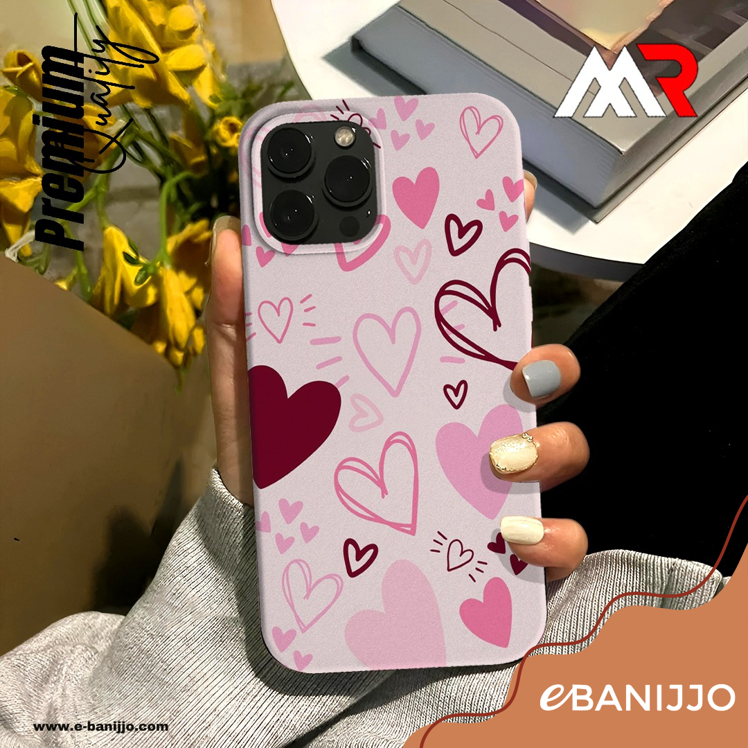 Soft transparent silicone phone case