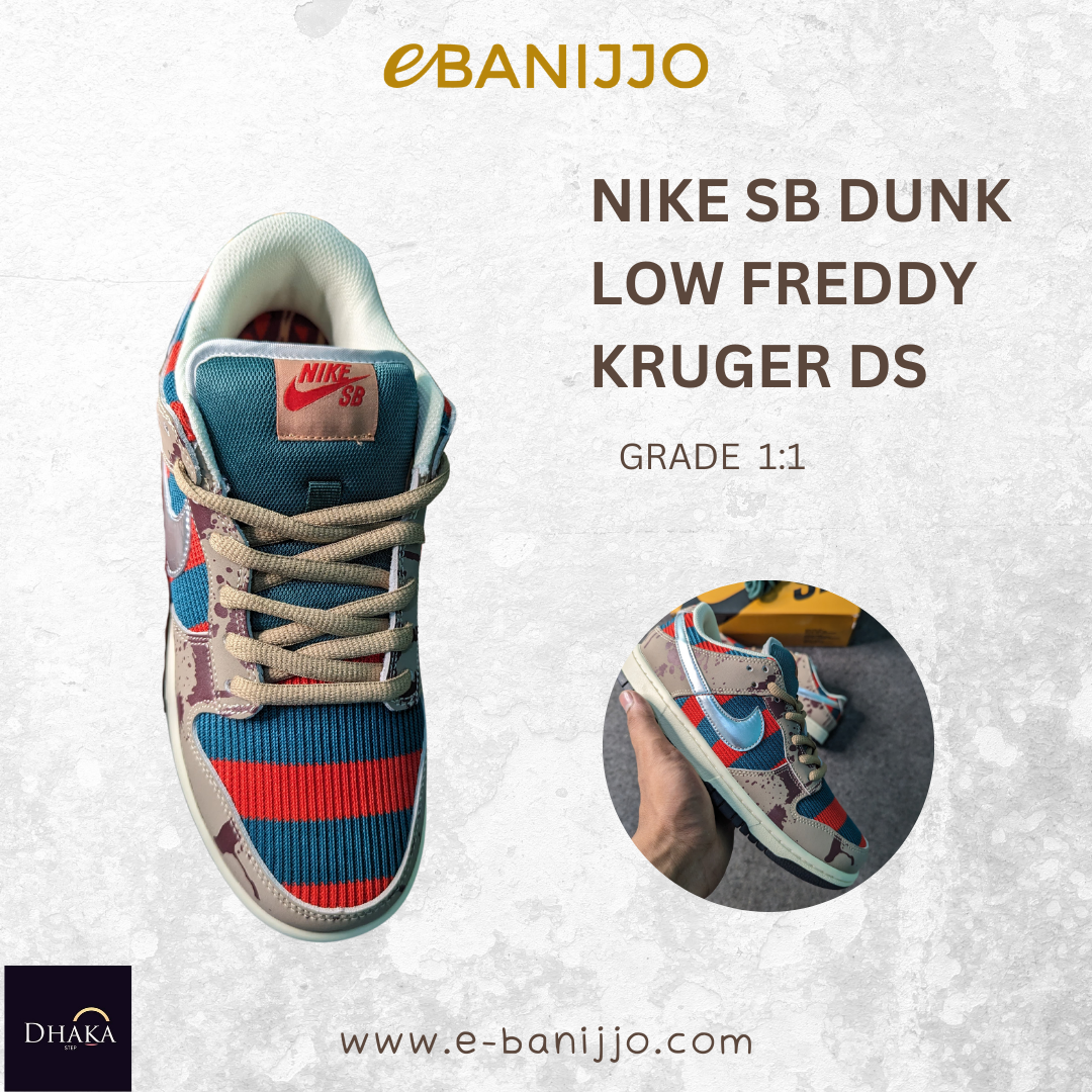 Nike Sb Dunk Low Freddy Kruger DS