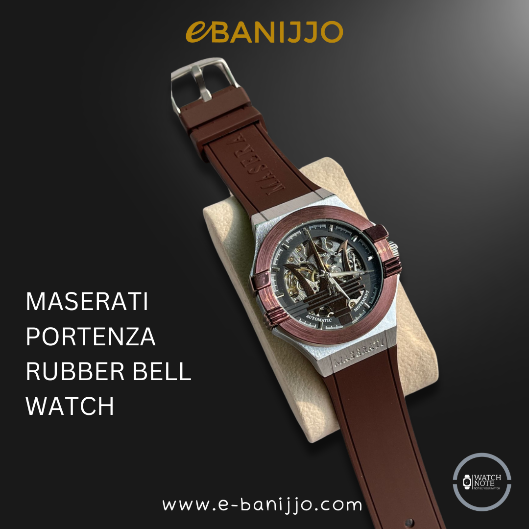 Maserati Portenza Rubber Bell Watch