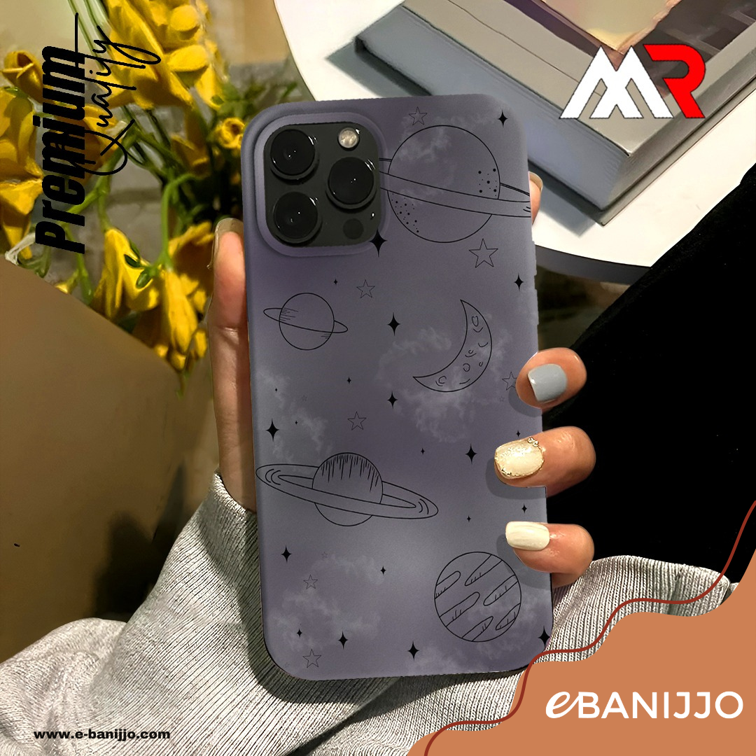 Soft transparent silicone phone case
