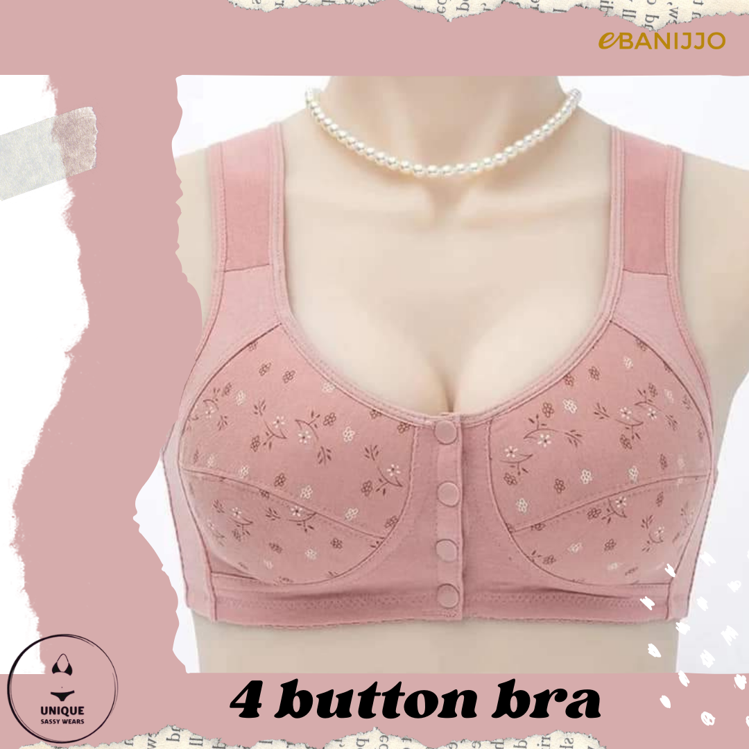 4 Button Bra
