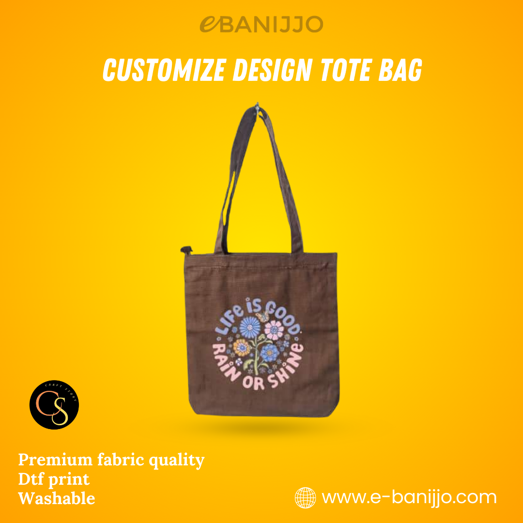 Customise Design Tote Bag