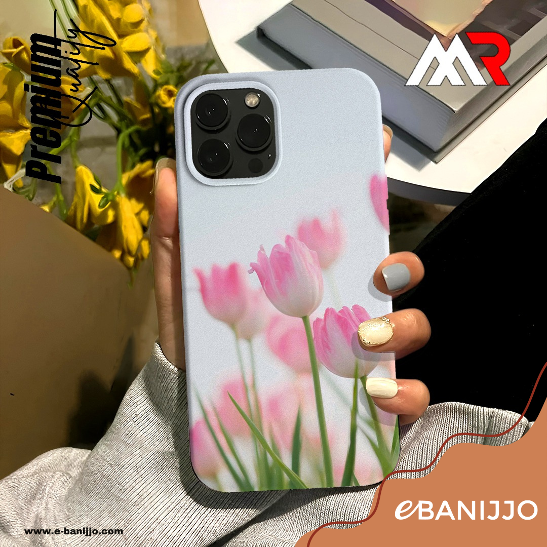 Soft transparent silicone phone case