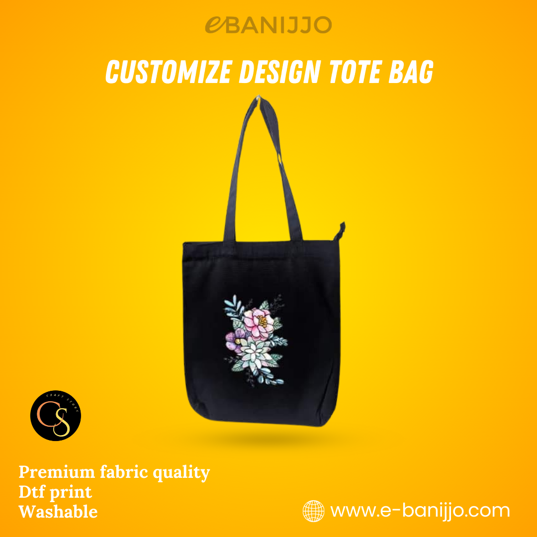 Customise Design Tote Bag