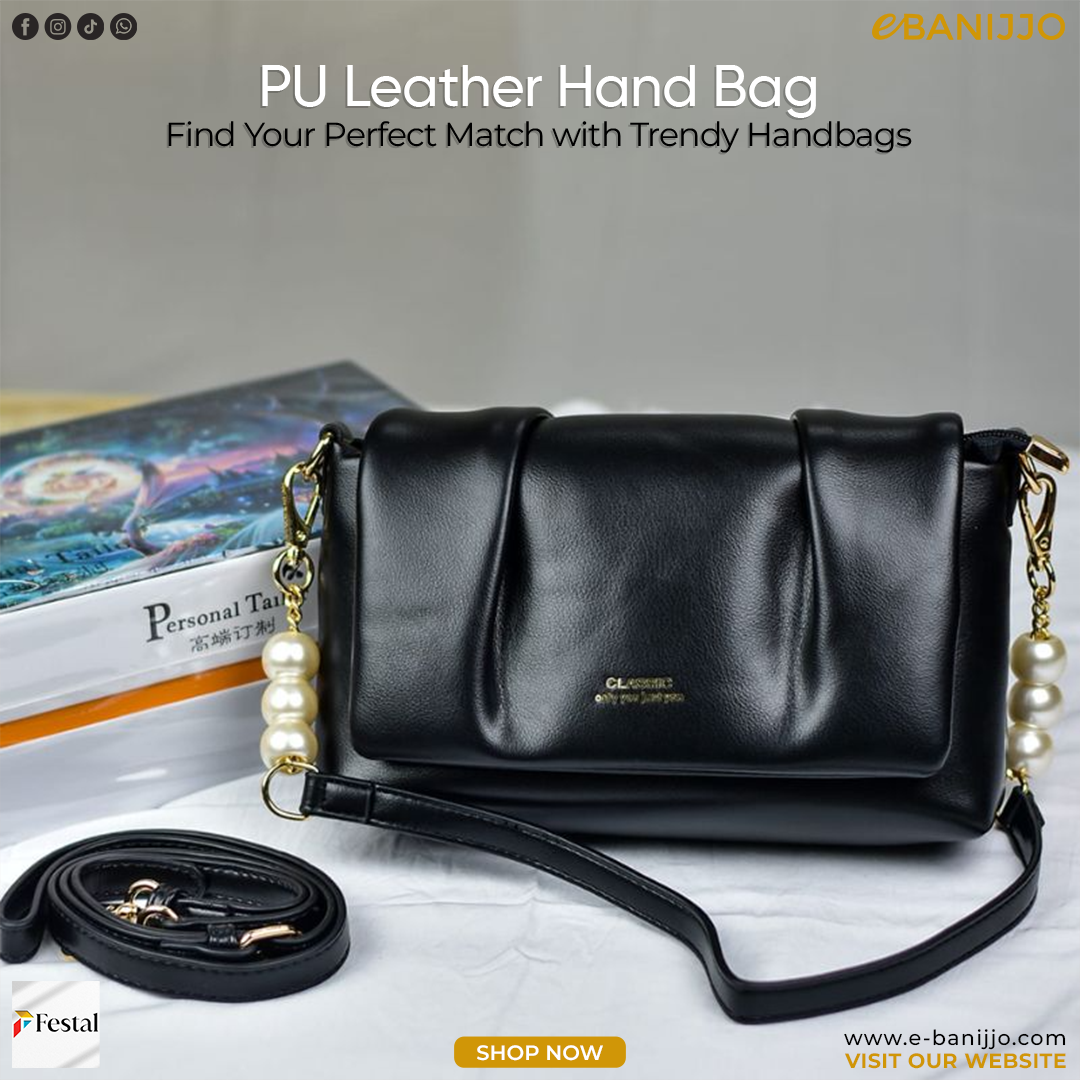 PU Leather Hand Bag