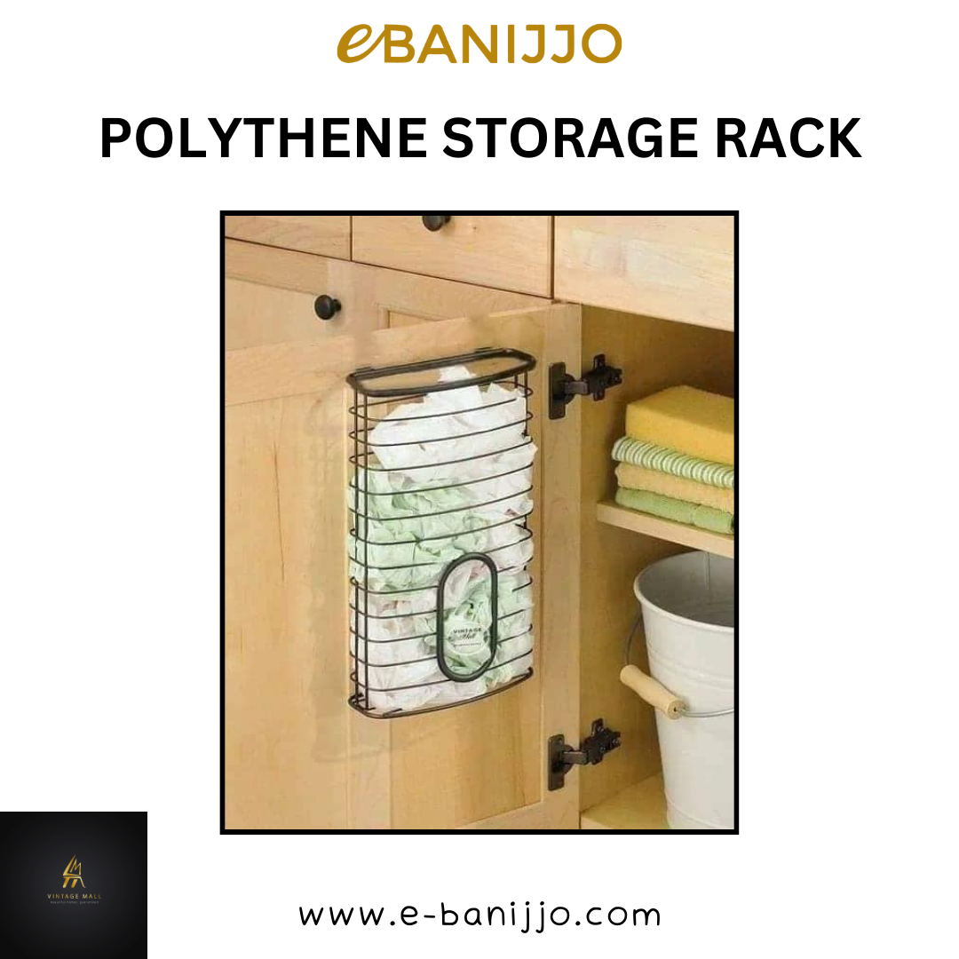 Polythene storage rack