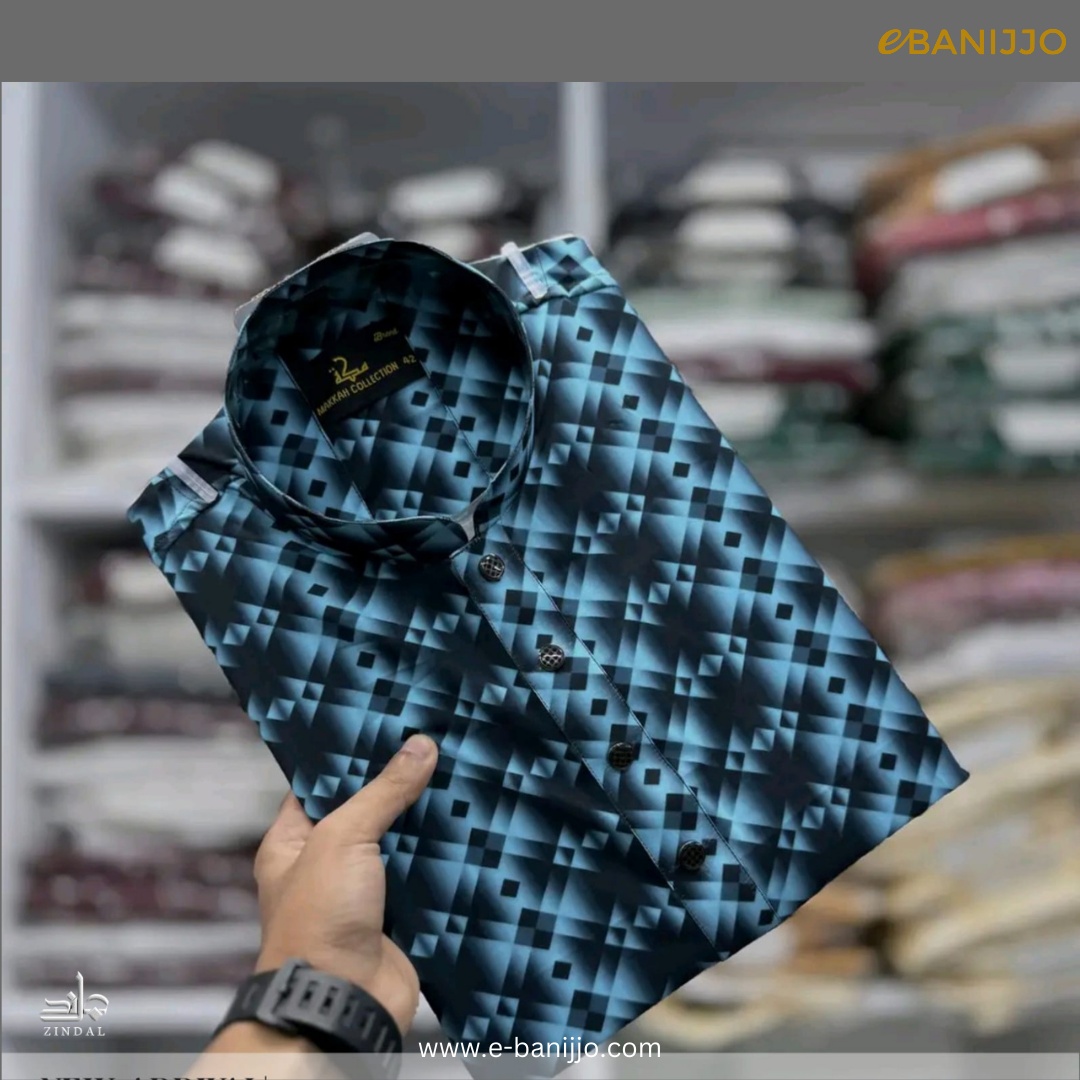 Contrast China Stres Panjabi Collection
