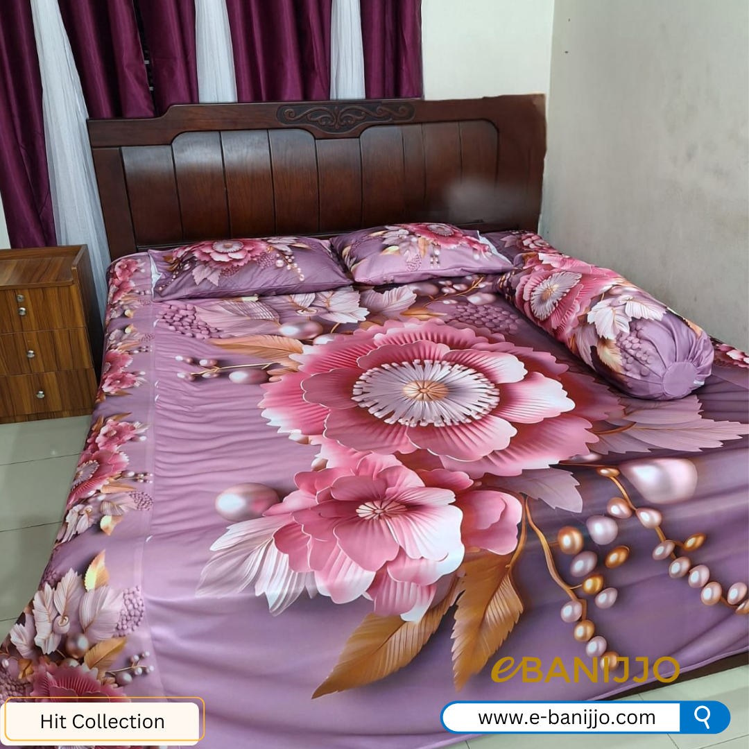 জাদুকরী ডিজাইনের 3D বেডশিট