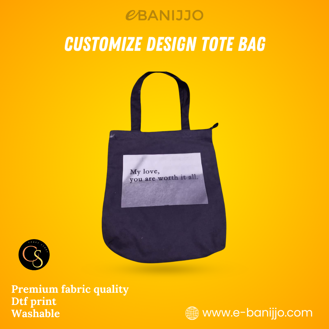 Customise Design Tote Bag